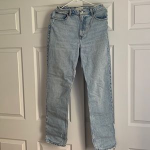 Abercrombie curve love 90s straight ultra high rise jeans